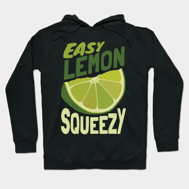 Vintage Lemon Squad Easy Vegan Squeezy Hoodie by KewaleeTee